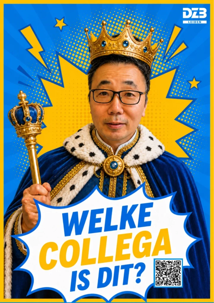 Kun jij raden wie deze collega is?