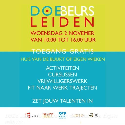 Nieuwe editie DoeBeurs op woensdag 2 november a.s.