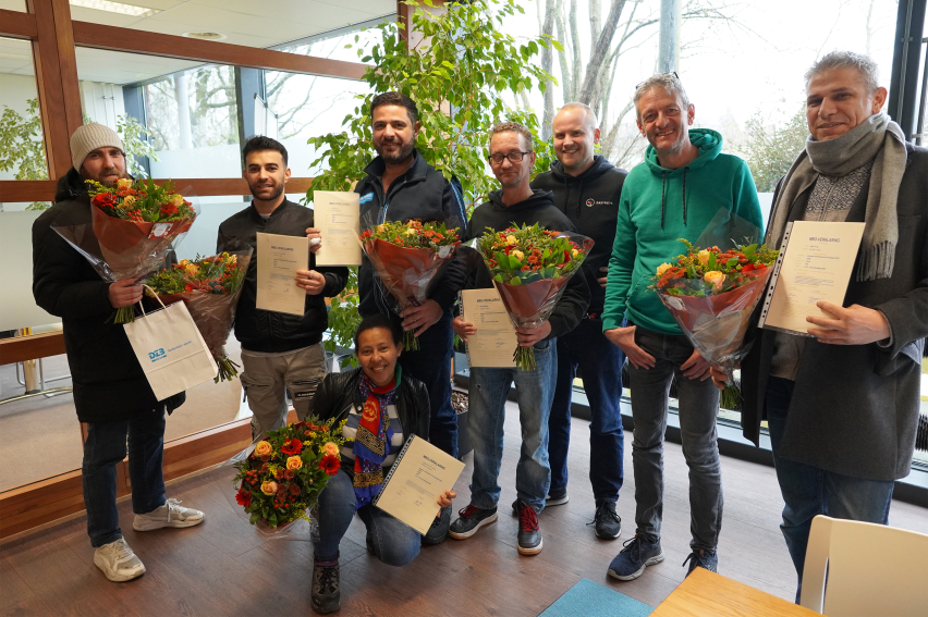 Succes voor assistent-fietsenmakers