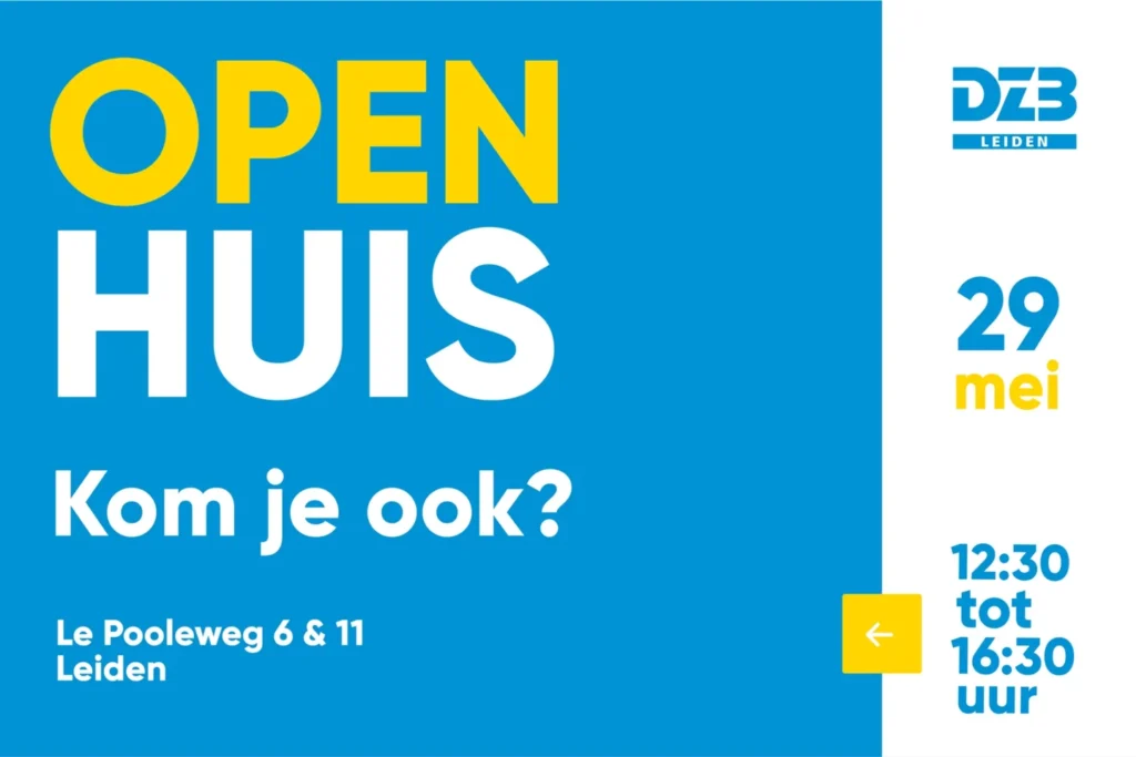 Save the date: 29 mei Open Huis